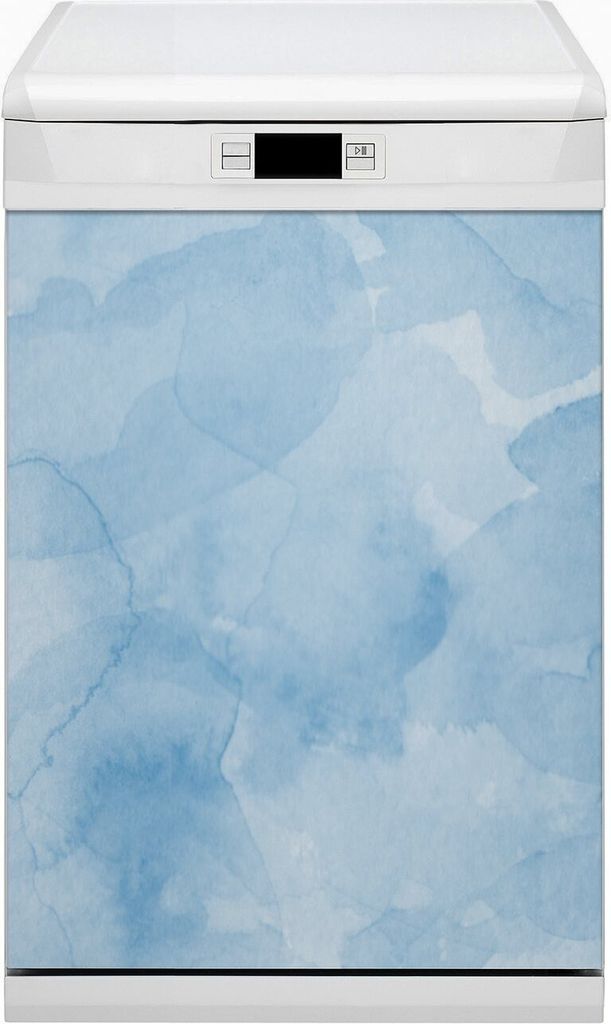 Magnet Folie für Geschirrspüler Küche Magnetmatte 45x80 cm Nachbildung Geschirrspüle - Wolken