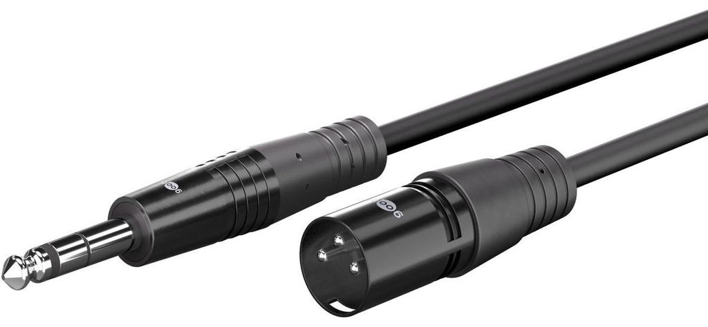 Cable XLR a conector de 6,35 mm (jack), 5 metros Imagen del producto 