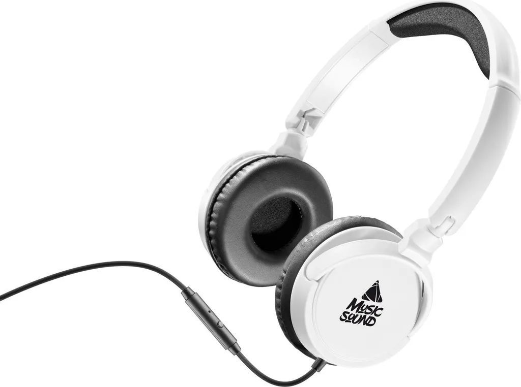 Music Sound Color Foldable Jack 3.5 Cuffie on-ear a filo, con connettore Aux 3.5 e microfono