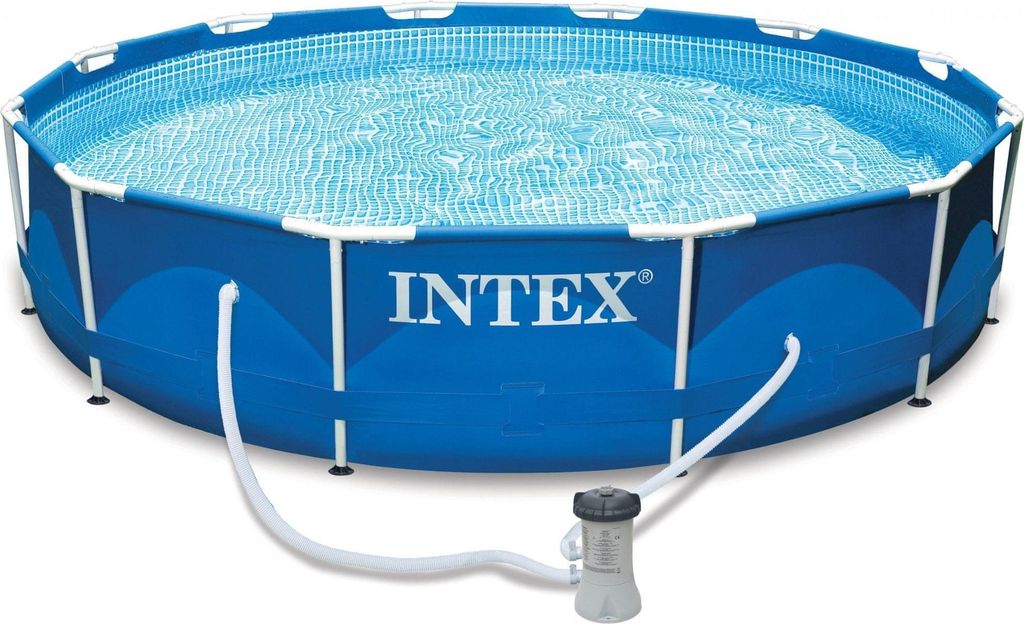 Intex 28212GN, Rámový bazén, Modrá, Biela, 24,1 kg Obrázok produktu 