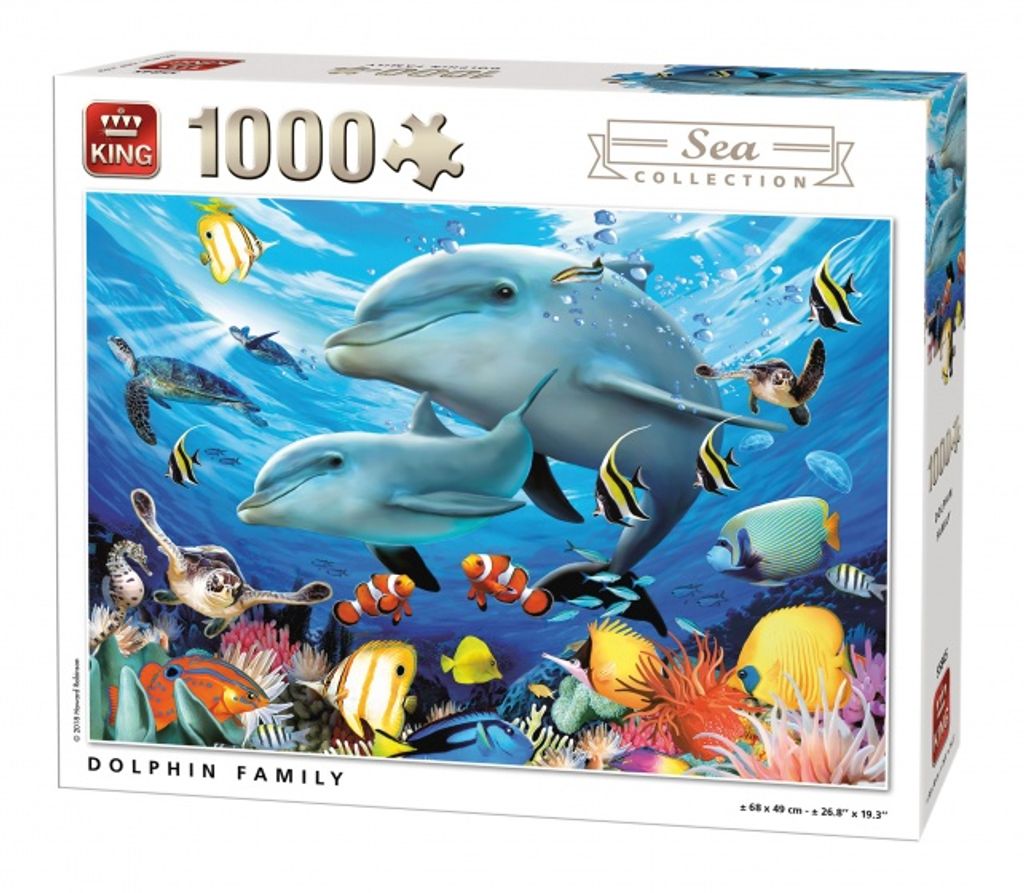 Puzzle Delphine 1000 Stück