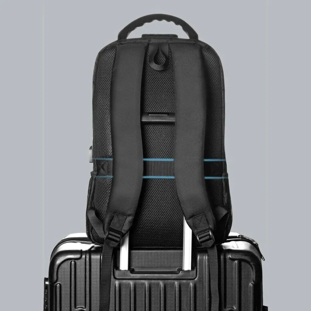 Vention KRK BK Sac dos informatique 15.6 pouces imperméable et robuste