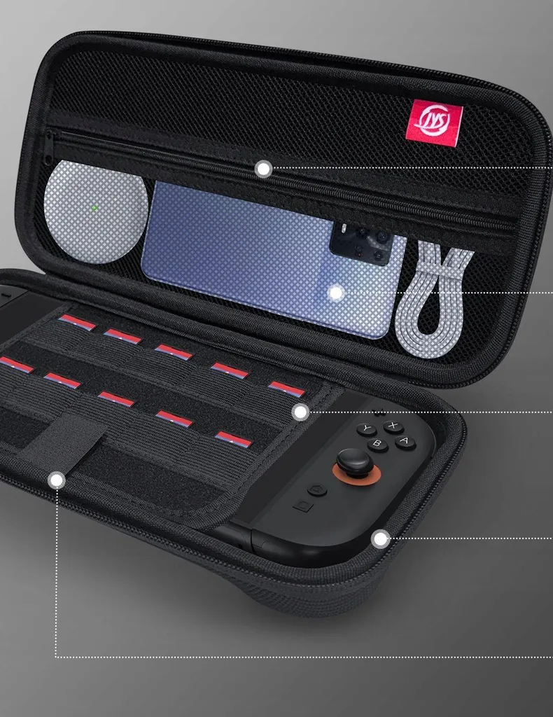 Kit complet 14-en-1 Nintendo Switch 2 : étui renforcé et dock de charge