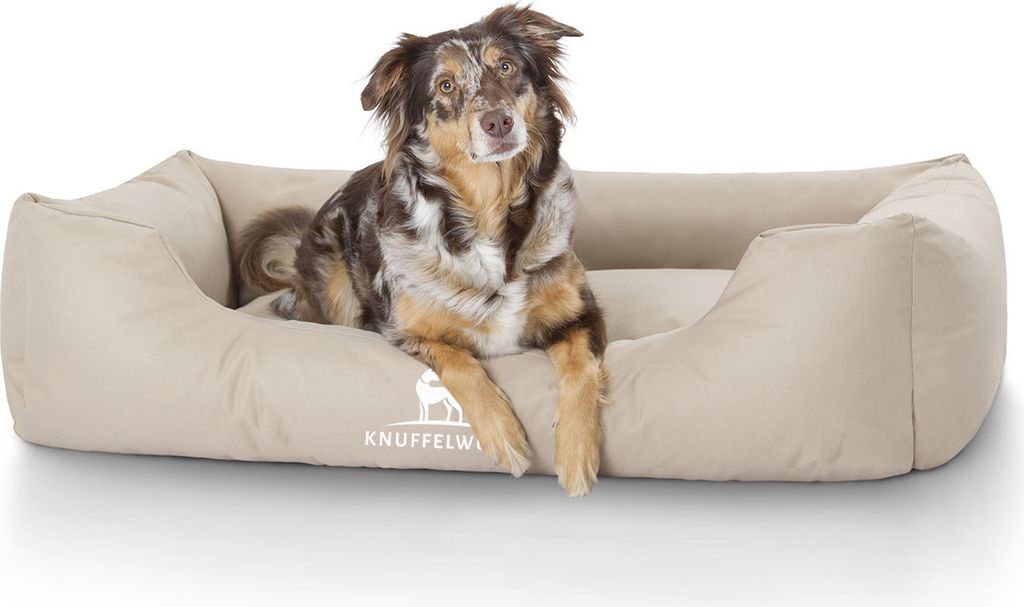 Cuddlewuff wasserabweisendes Hundebett Finlay oversized XXXL 155 x 105cm beige