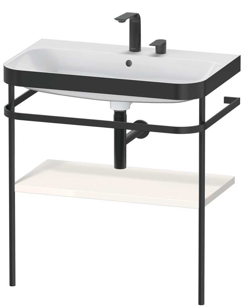 DURAVIT HP4737E2222 Metallk. mit Happy D.2 Plus bodenst.
