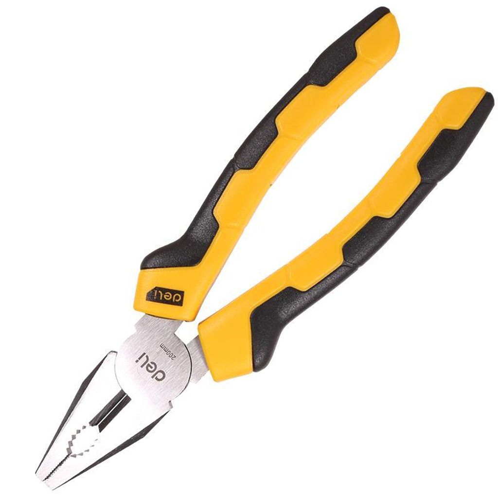 Kombizange 8" Deli Tools EDL2008 (gelb)