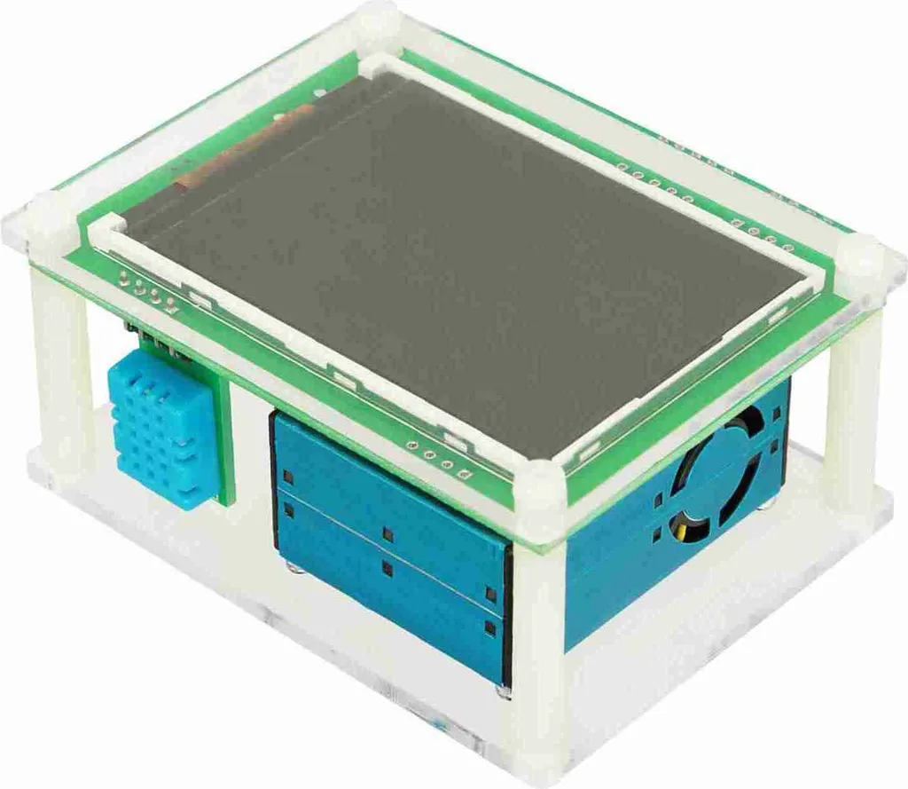 Testeur d'air numérique multifonction PM2.5 avec écran couleur LCD