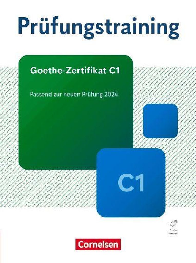 Prüfungstraining DaF Goethe-Zertifikat C1 - Übungsbuch mit Produktbild 