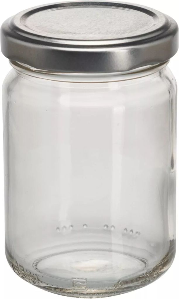 Zaváracie poháre Gastro 156 ml, strieborné skrutkovacie Obrázok produktu 