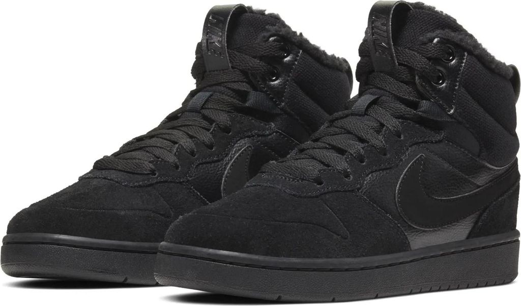 Nike Court Borough Mid 2 BLACK/BLACK-BLACK 40