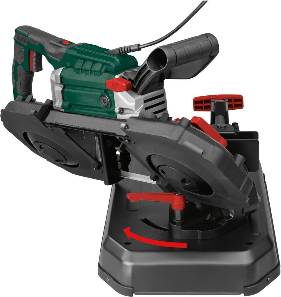 Sega A Nastro Parkside PMB 1100 B2 - Con Supporto, 1100W, Velocit&agrave; Regolabile