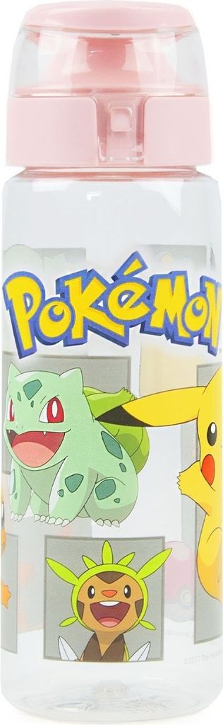Pokemon - Wasserflasche, Figuren NS6152 (Einheitsgröße) (Pink)