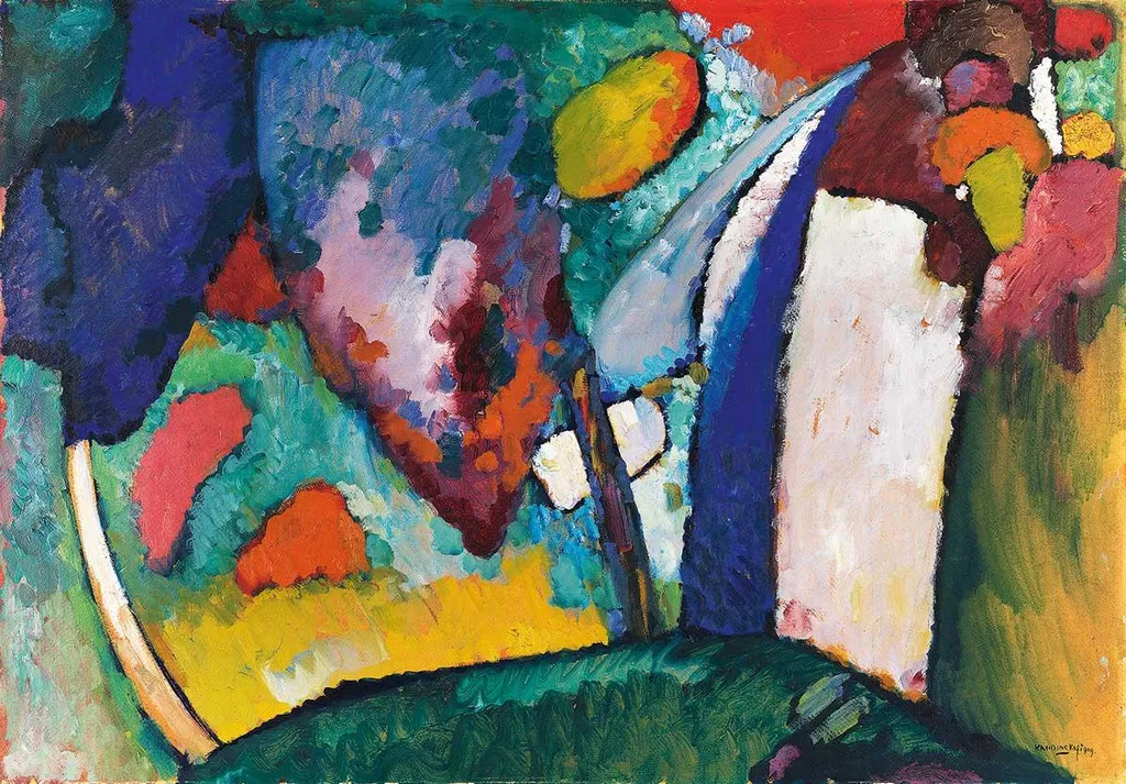 Puzzle Kandinsky The Waterfall 1000 pièces - Qualité Premium D-Toys Art