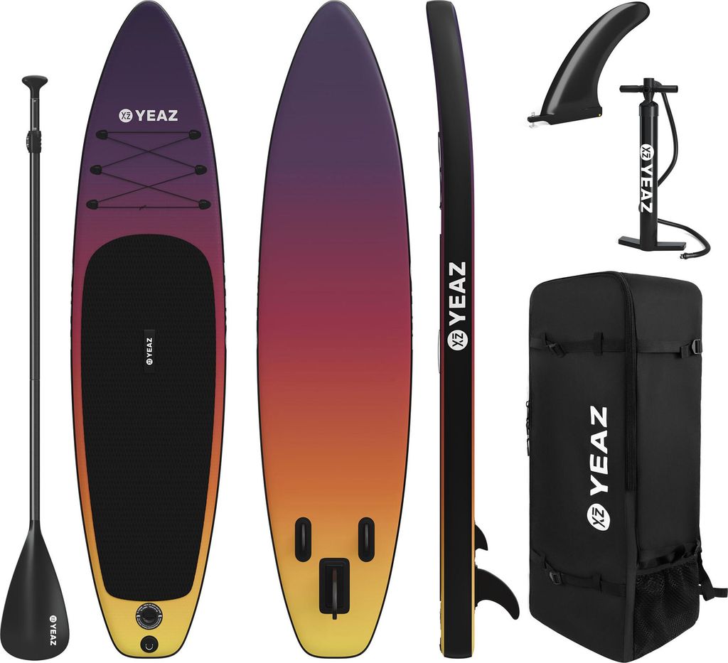 YEAZ SUP Board und Kit SUNSET BEACH - EXOTRACE - SET