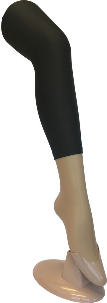 Legging Unifarbe Schwarz