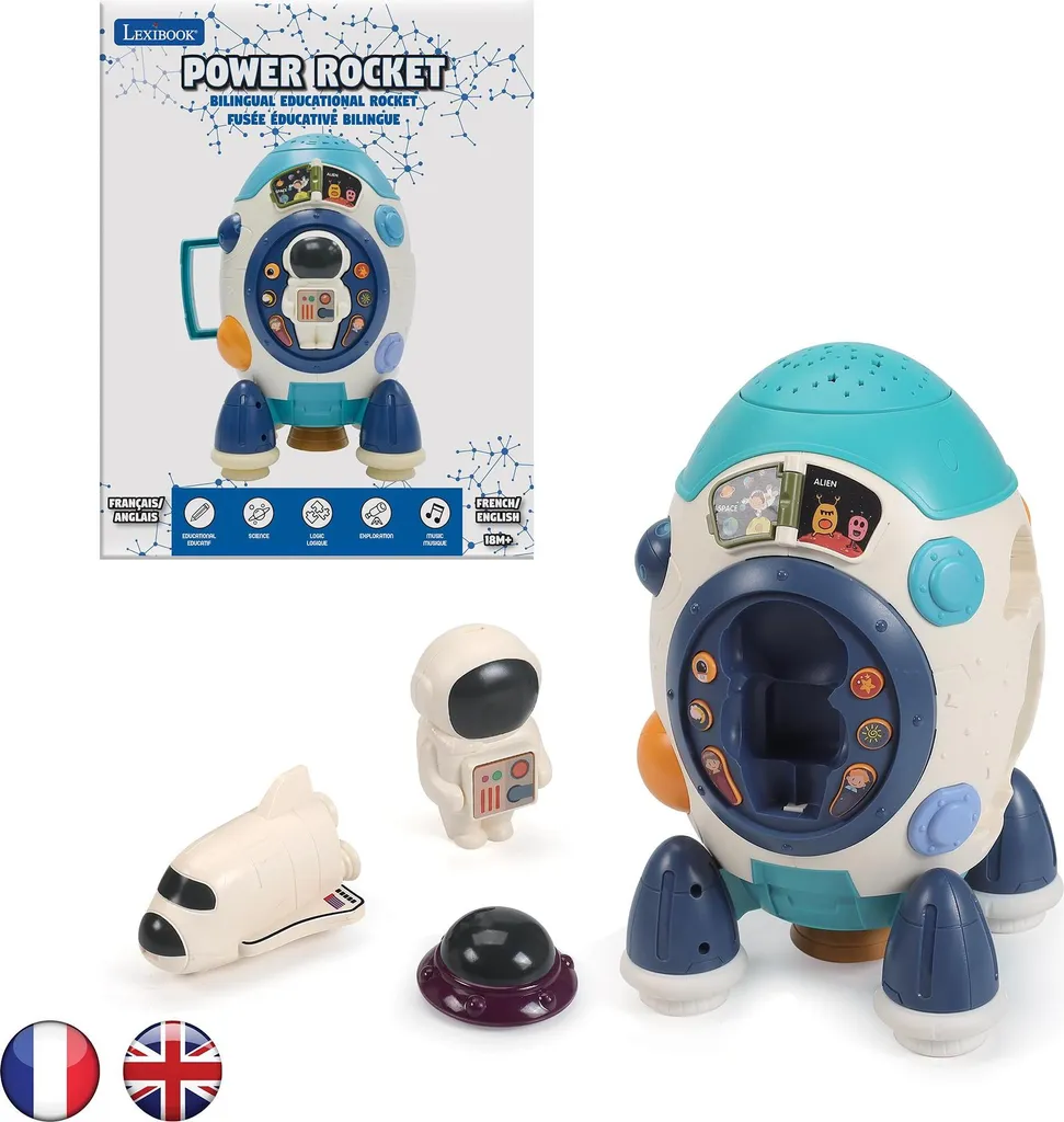 Fusée interactive Jupiter bilingue : le cadeau idéal pour petit astronaute - 3
