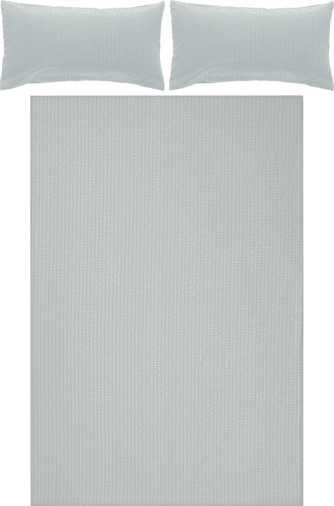 Erwin Müller Bettwäsche Rosenheim" silber 1x 200x200 cm + 2x 40x80 cm"