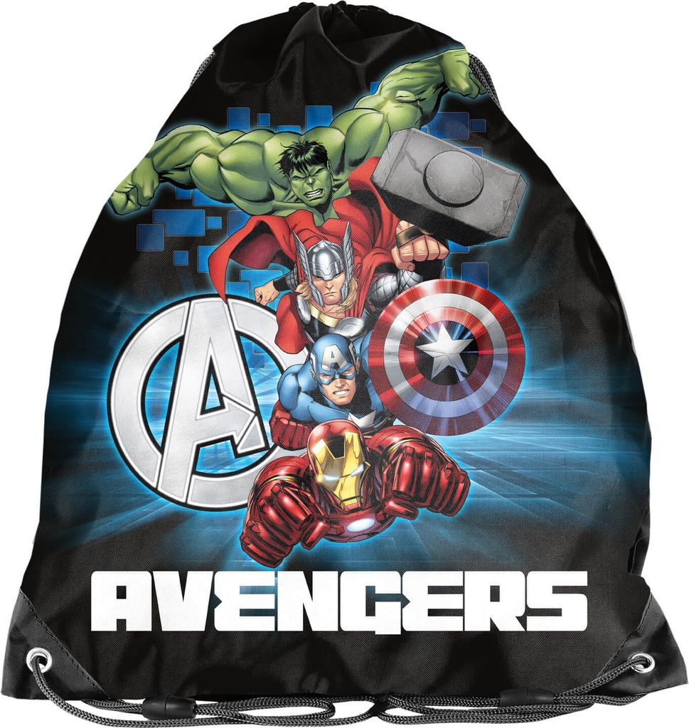 Marvel Avengers Turnbeutel, Heroes – 45 x 34 cm – Polyester Produktbild 