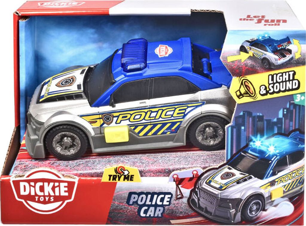 Dickie Police Car grau mit Licht und Geräusch Produktbild 2