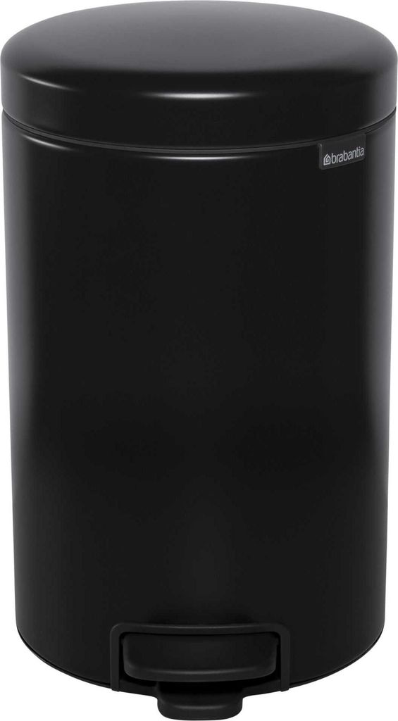 Brabantia Poubelle à pédale Newicon 12,0 L noir mat Image du produit 