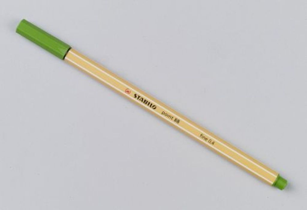 Fineliner - STABILO point 88 - Einzelstift - grün Produktbild 