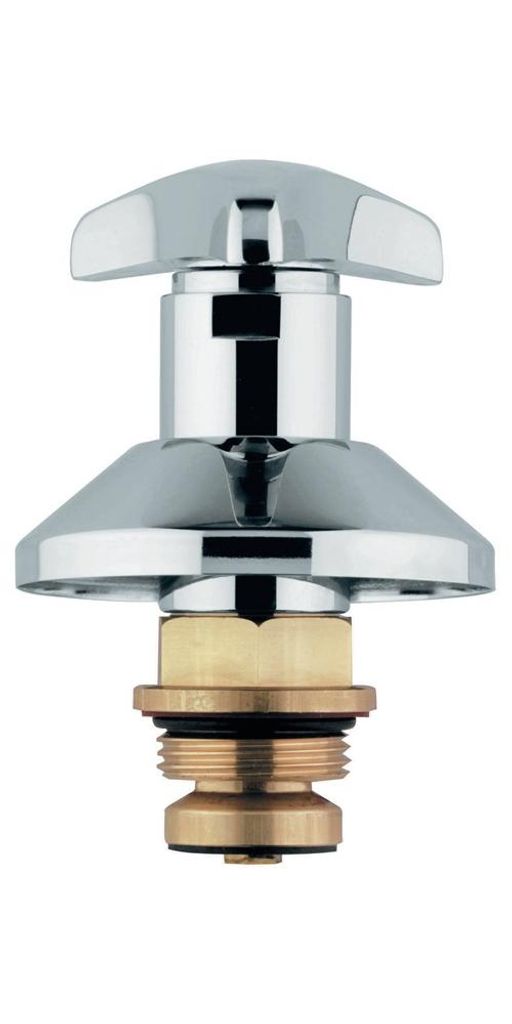GROHE Oberteil 11507 für UP-Ventile Trecorn Griff Markierung blau 1 chrom