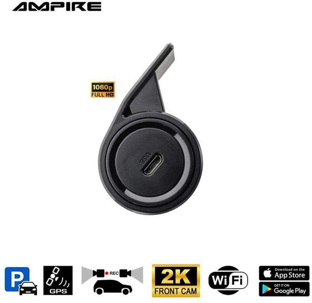 AMPIRE DC2-PRO Duální palubní kamera Obrázek produktu 17