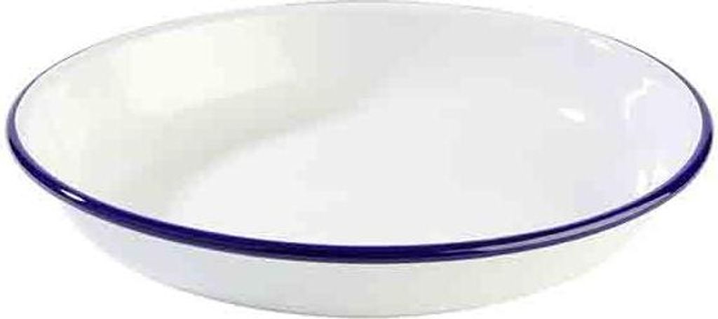 APS 40663 Teller tief ENAMELWARE, Ø 24 cm, Höhe 3,5 cm, Produktbild 