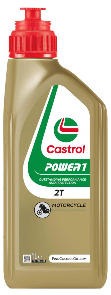 Castrol Power1 2T, 1 l, Sommer/Winter, Motorrad, Ottomotor, Produktbild 