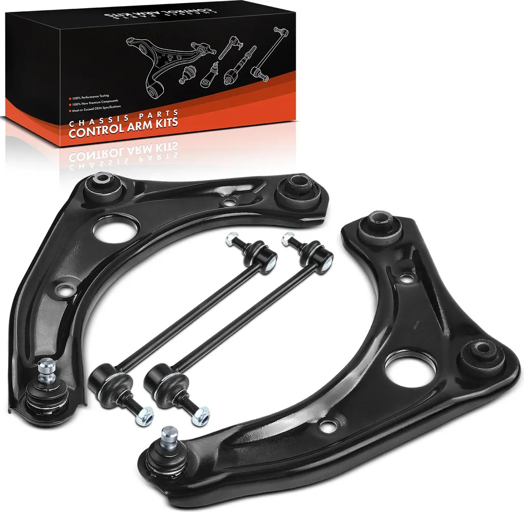 Supprimer les Bruits de Train Avant Nissan Micra Kit 4 Bras Suspension