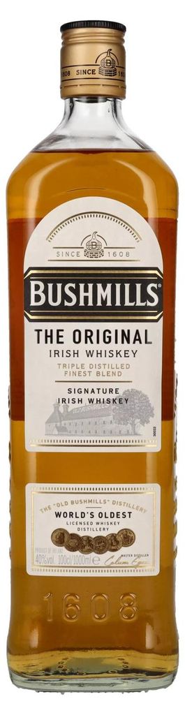 Bushmills Triple Distilled Original Irish Whiskey 40% Vol. Image du produit 