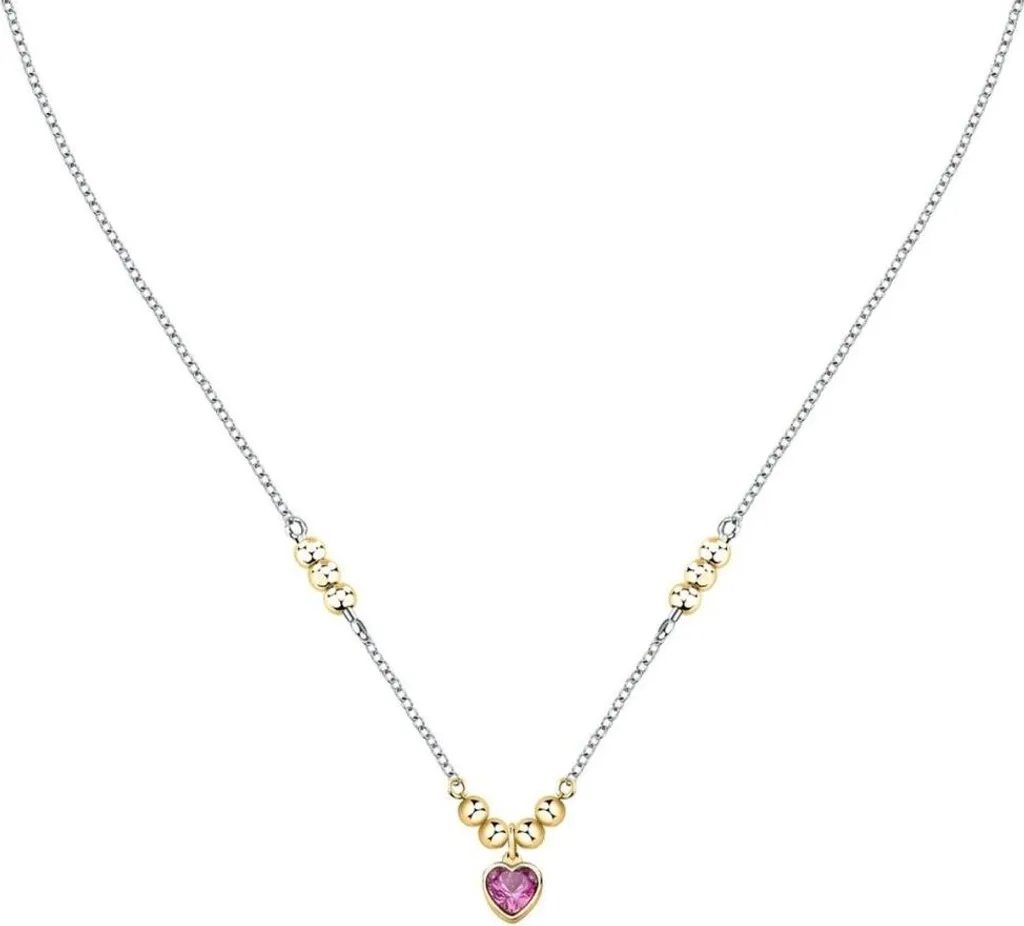 Morellato J'ai dit 33 : Collier Hypoallergénique en Acier Brillant