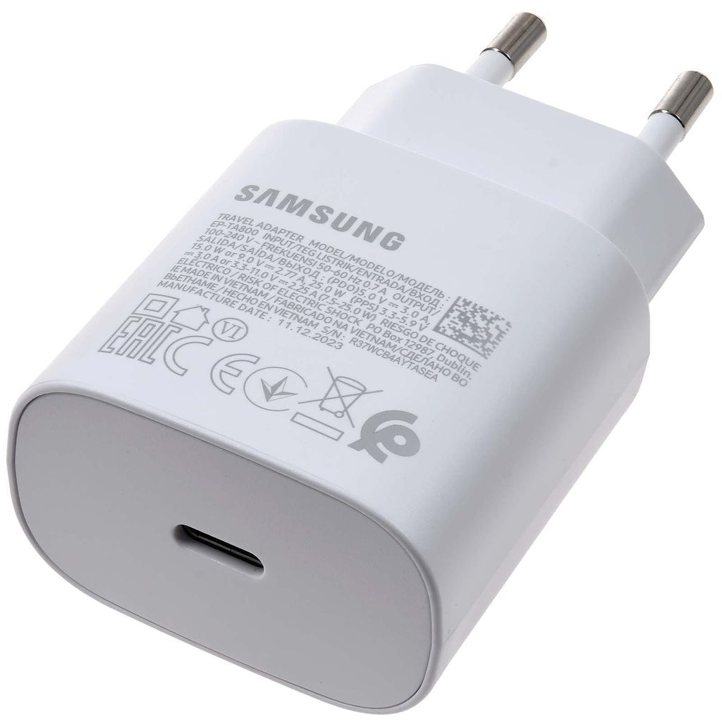 Samsung EP-TA800NWEGEU, Drinnen, AC, 5 V, Weiß Produktbild 