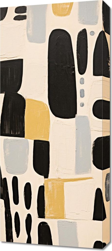 Bild 40x90cm Geometrie der Schatten
