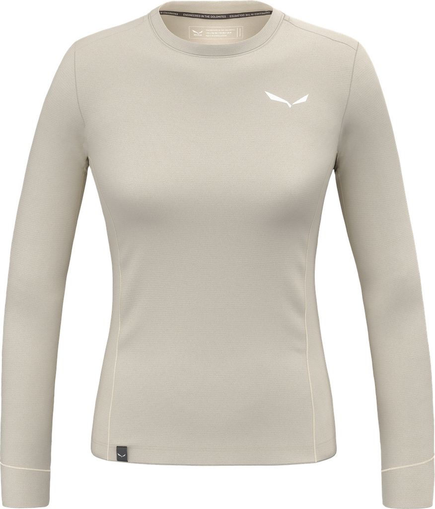 Puez Dry'Ton T-Shirt Damen - Salewa, Farbe:7260-oatmeal, Größe:46