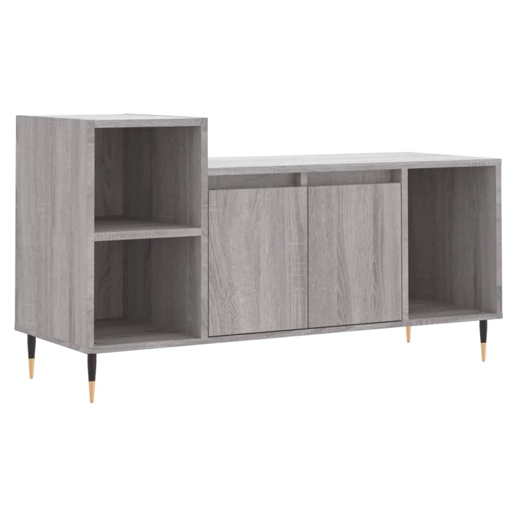 SYFAX™ TV Stand Grigio Sonoma - Arredo Urban Moderno 100x35x55