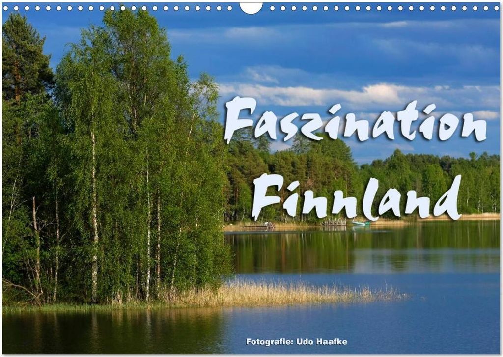 Faszination Finnland (Wandkalender 2026 DIN A3 quer), CALVENDO Monatskalender