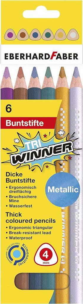 Eberhard Faber 518305 - TRI Winner Buntstifte in 6 Produktbild 