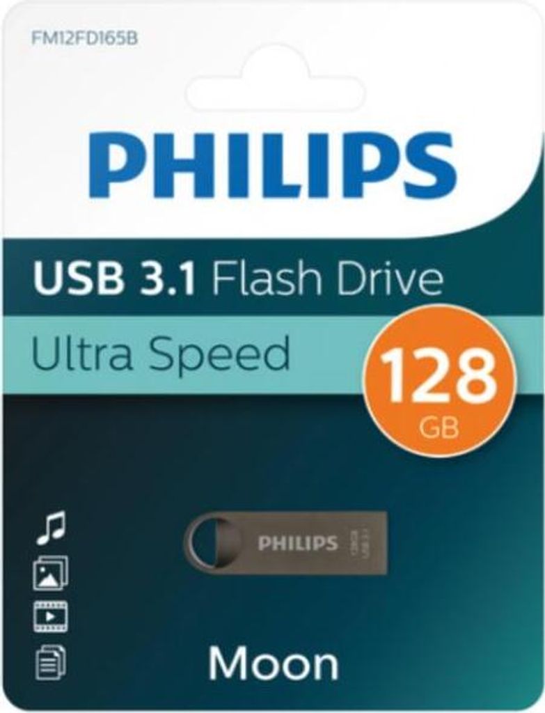 Philips USB 3.1 128GB Moon Space Grey Image du produit 