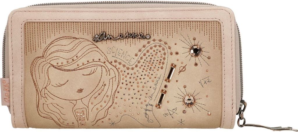 Anekke Geldbörse Hollywood Studio RFID Wallet Nude beige Produktbild 
