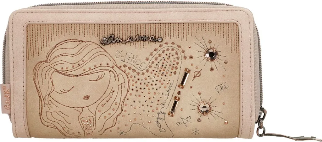 Acquista Portafoglio Anekke Hollywood RFID - Beige Studio Edition