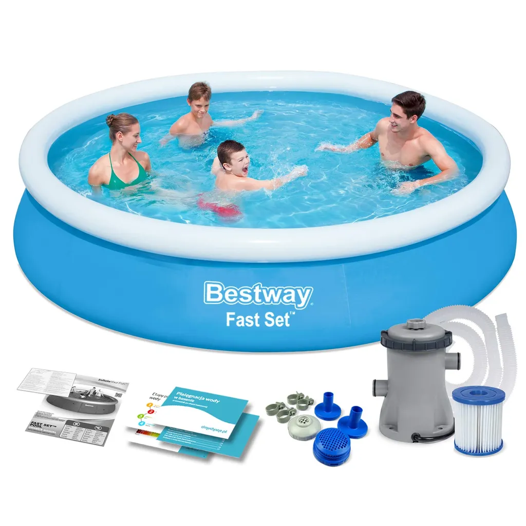 Offerta Piscina Bestway 57274 366x76 cm | Set 9in1 Pronta Consegna
