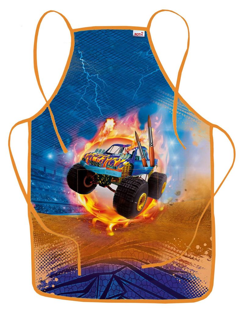 Roth Kinderschürzen Monstertruck Fire Produktbild 