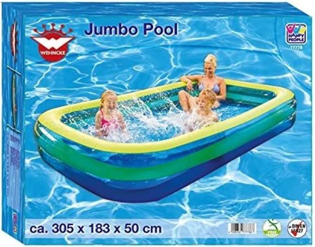 Happy People Family Pool Planschbecken 305x183x50 cm Obrázok produktu 