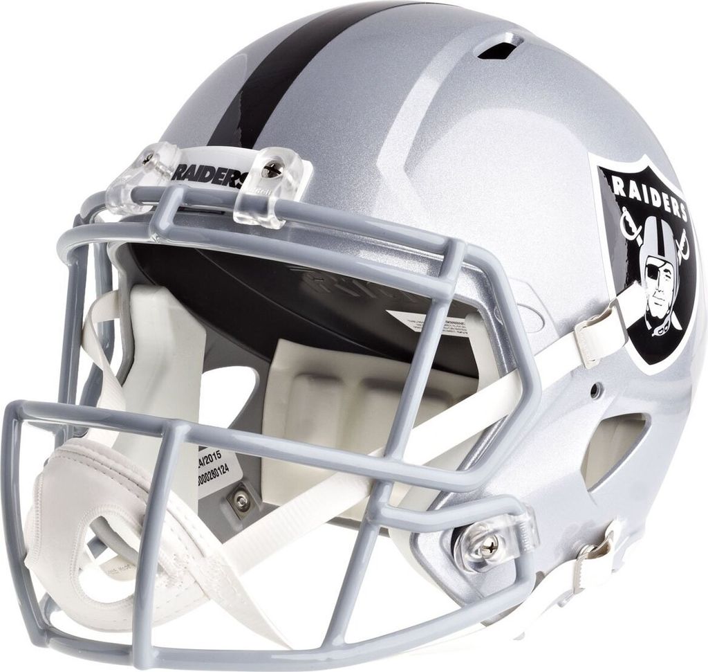 Riddell Speed Replica Helmet Club Raiders Fanzone Artikel Produktbild 