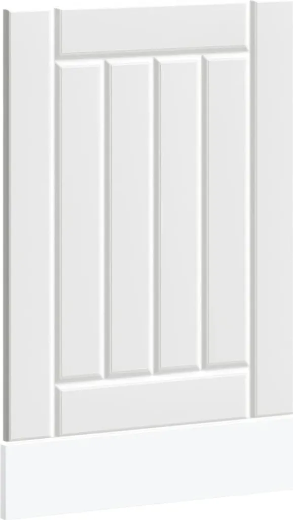 Frontale Lavastoviglie Lucca Bianco: Eleganza Minimalista in Legno MDF