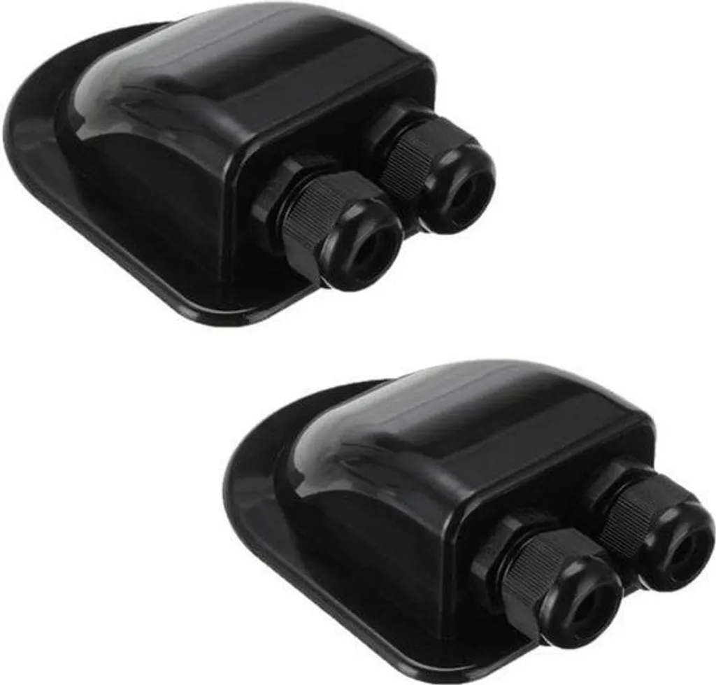 Raccord de câble solaire anti-fuite IP68 pour yacht et camping-car x2