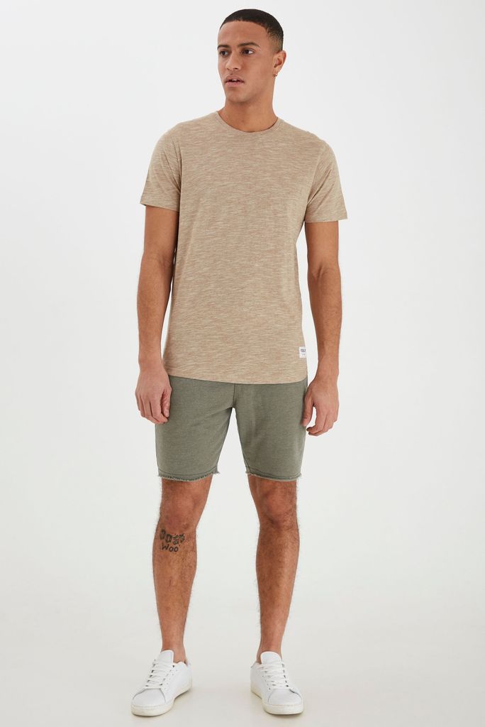 BLEND BHJulio Herren Sweatshorts Kurze Hose Jogginghose mit Offenen Kanten und Kordel Regular Fit