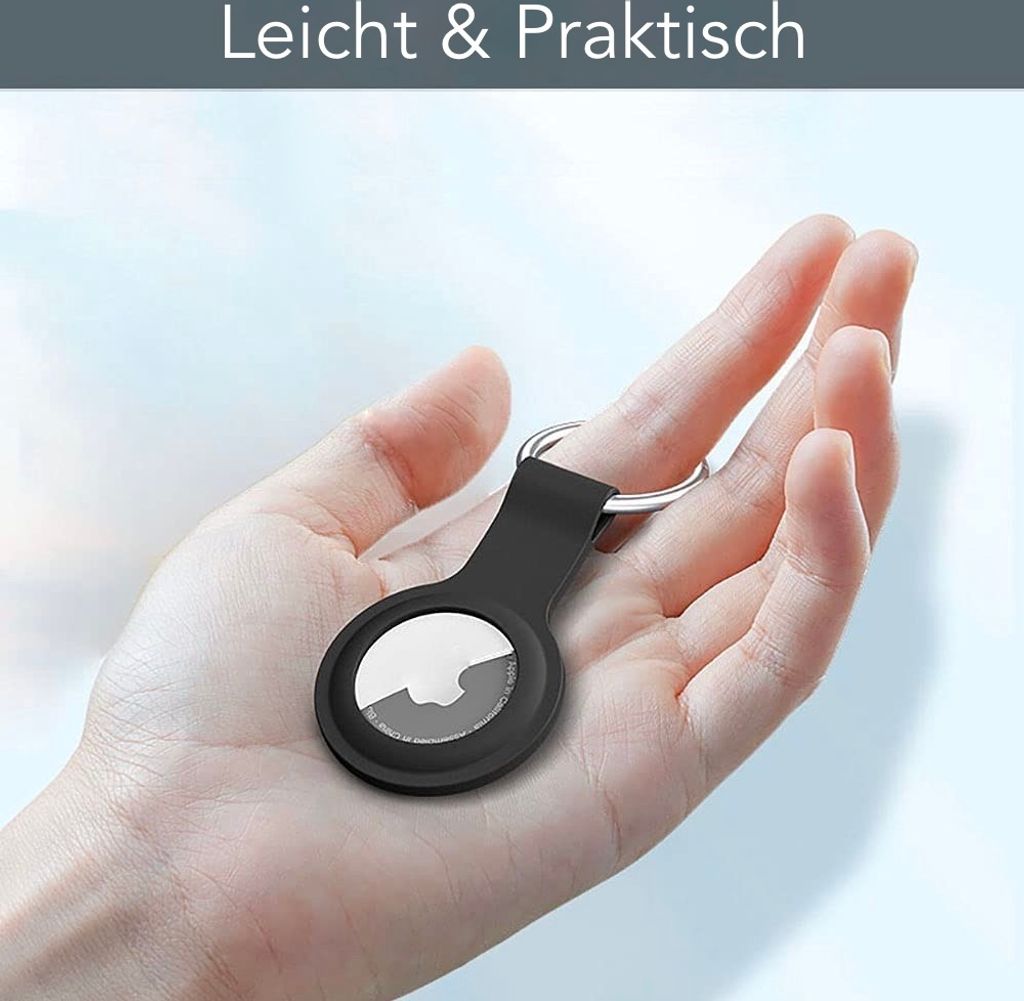 AVANA Hülle für Apple AirTag Schutzhülle Silikon Abdeckung Produktbild 4