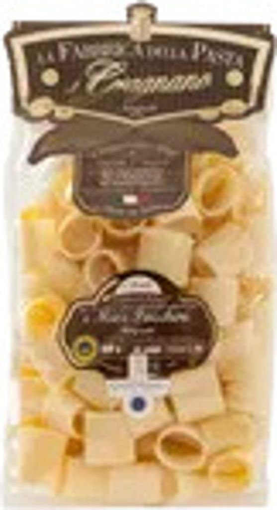 Pasta di Gragnano IGP / PGI Miez Paccheri Rigati - Historische Nudeln (550) | Pasta
